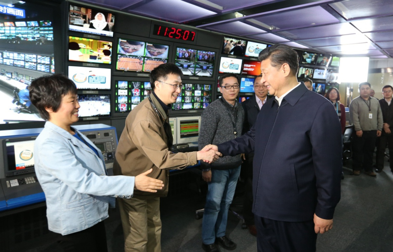 2019年1月25日，十九屆中央政治局在人民日報(bào)社就全媒體時代和媒體融合發(fā)展舉行第十二次集體學(xué)習(xí)。習(xí)近平總書記主持學(xué)習(xí)并發(fā)表重要講話。